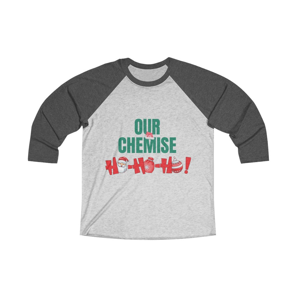 Chemise Christmas(hohoho) Baseball Tee