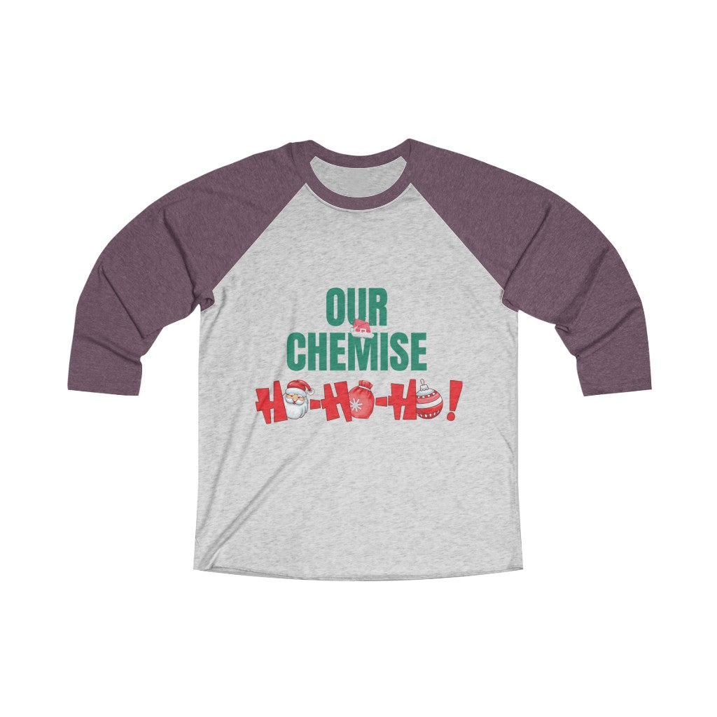 Chemise Christmas(hohoho) Baseball Tee