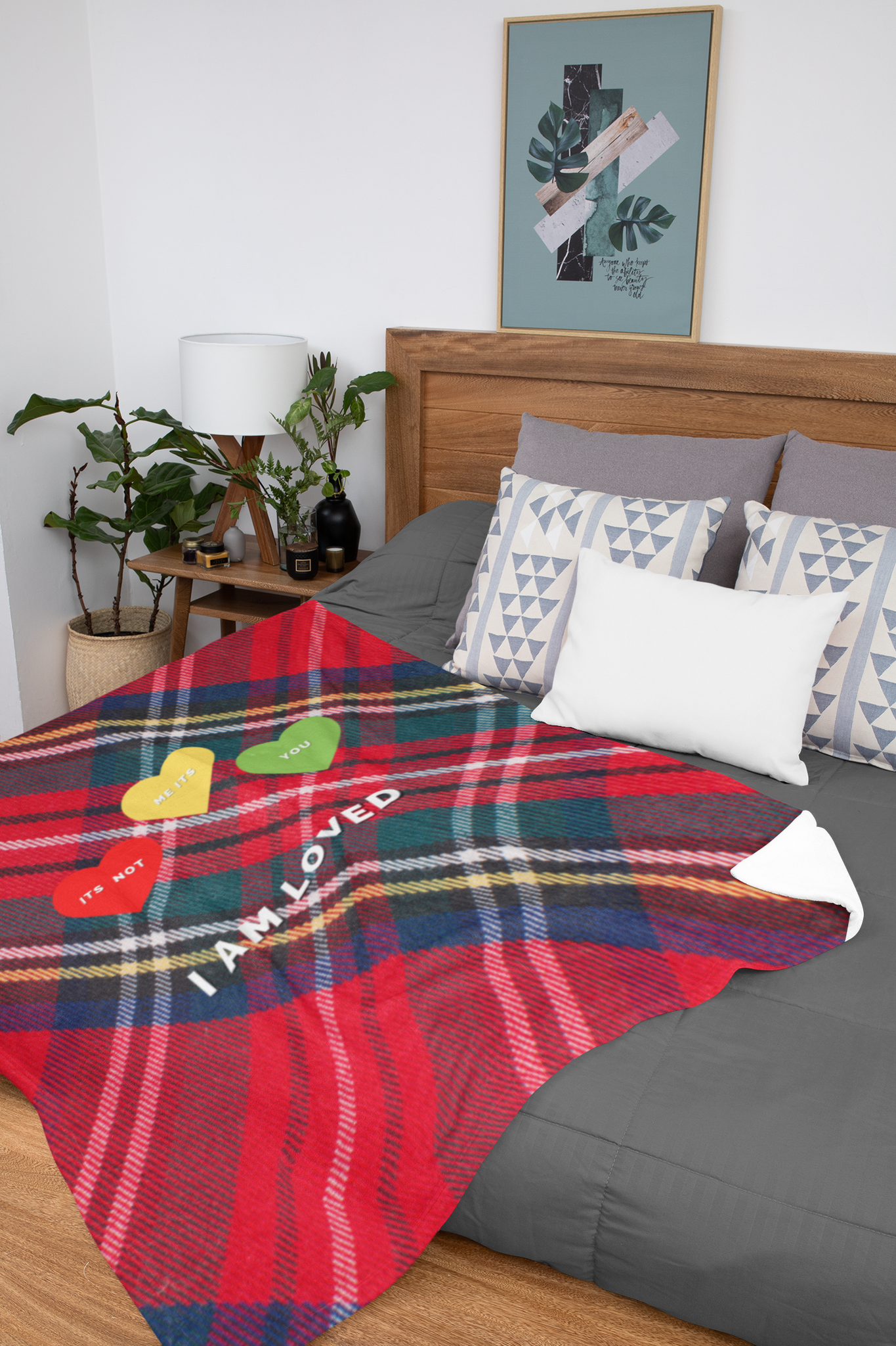 Chemise True Loved Throw Blanket